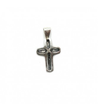 PE001362 Genuine sterling silver religious pendant solid hallmarked 925 Cross